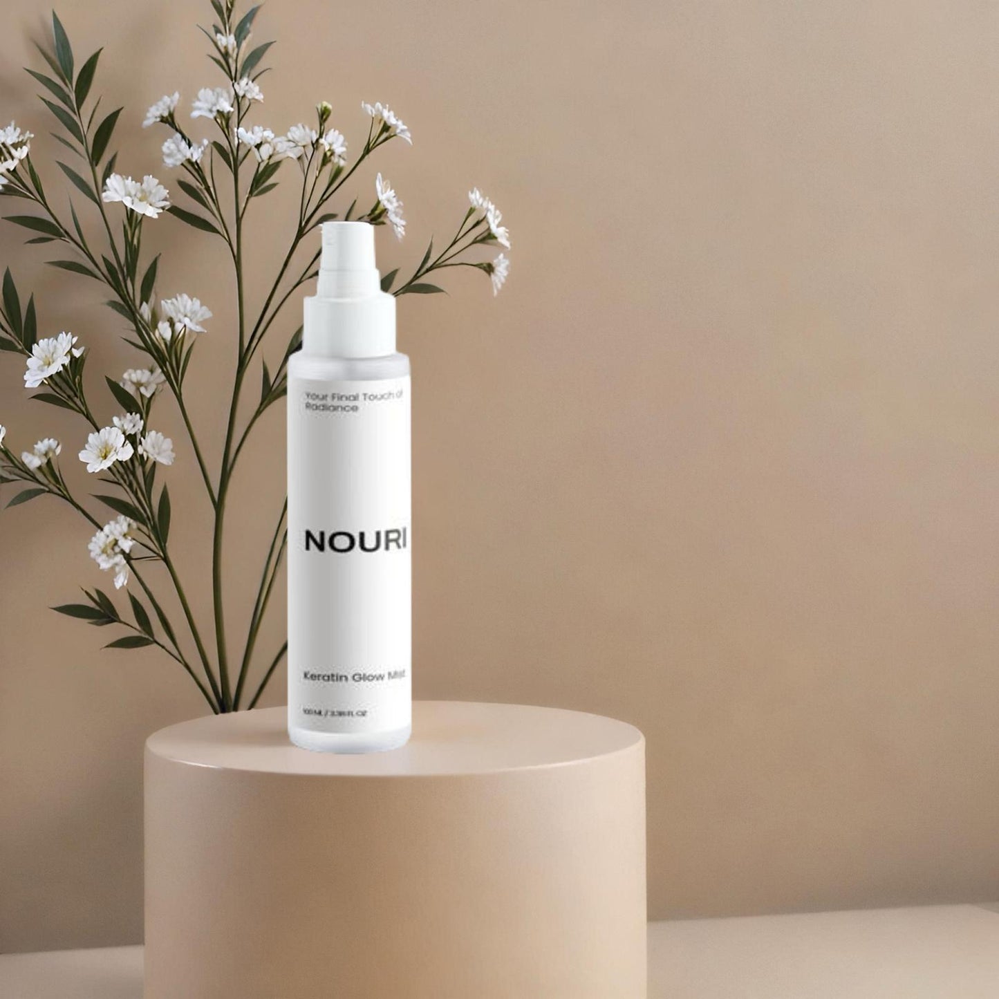 Keratin Glow Mist – Strengthening Leave-In Shine Spray