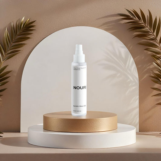 Keratin Glow Mist – Strengthening Leave-In Shine Spray